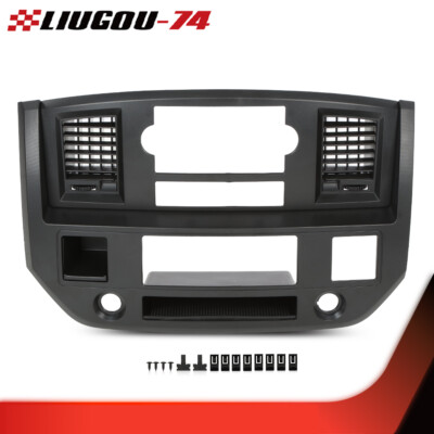 Fit For 06-08 Dodge Ram Center Dash Trim Dashboard Radio Air Vent Bezel Panel US