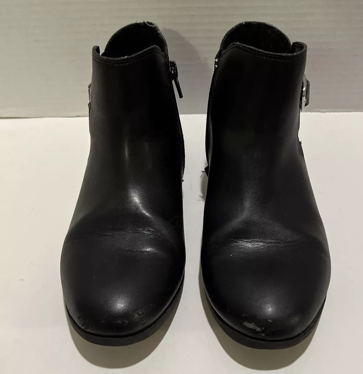 Girls black ankle boots hotsell size 3
