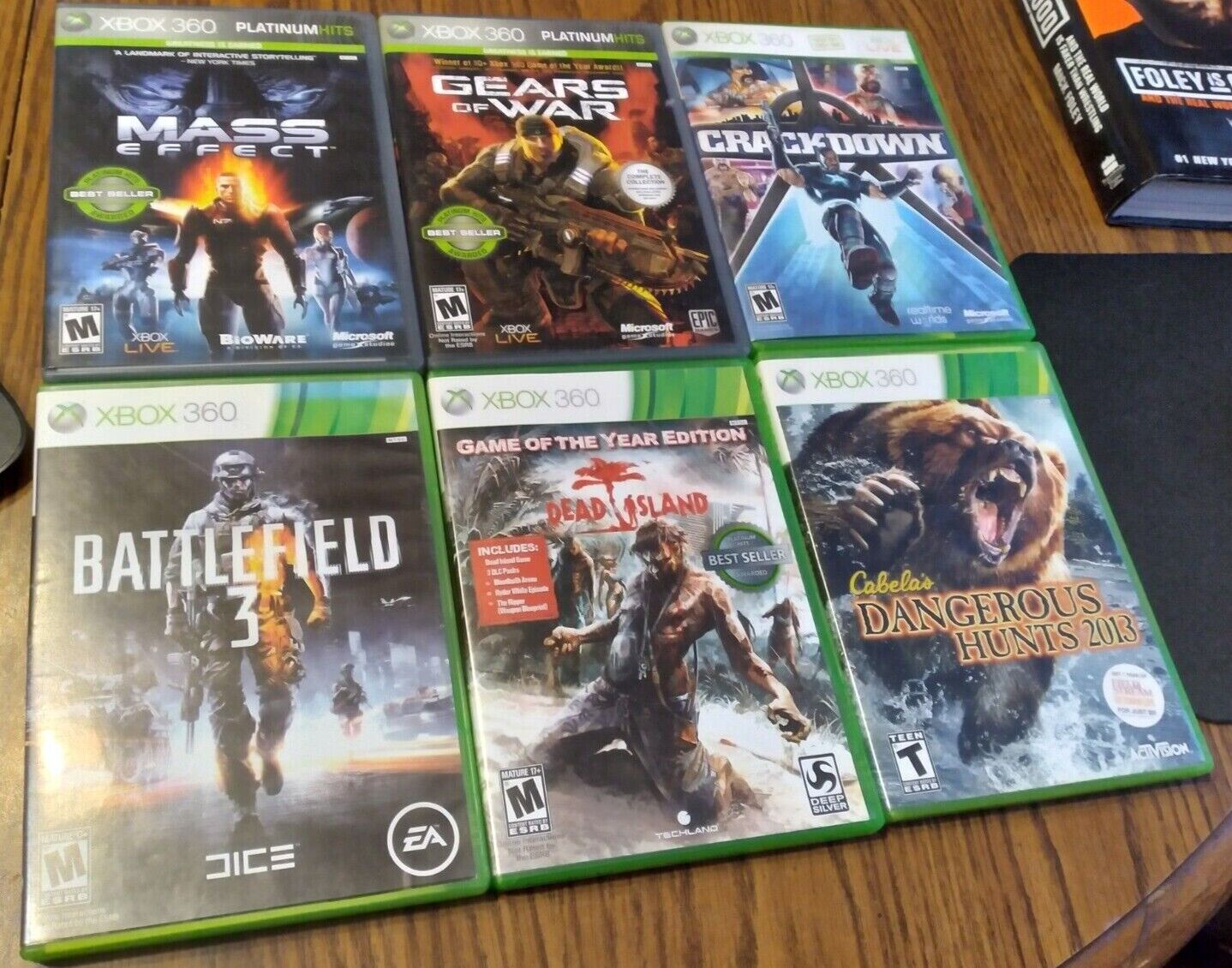 xbox 360 6 game battle and shooting bundle Good Been Tested eBay