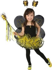 NEW Girl's Sweet Bumble Bee Honey Bee Tutu Costume SIZE S