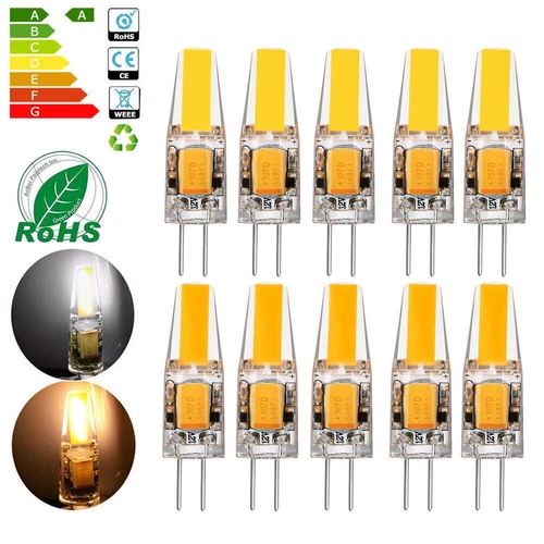 LED G4 Halogen-COB Lampen Warmweiß Stiftsockel Leuchtmittel Dimmbar 12V AC/DC - Bild 14 von 33