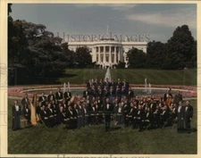 1977 Press Photo US Navy Band - pim04250