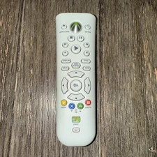 Official Microsoft Xbox 360 Universal Media DVD Remote Control - White