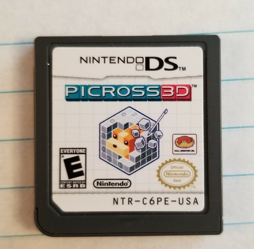 Picross Pictionary BePuzzled FotoFrenzy Nintendo DS Puzzle Game Bundle - Picture 3 of 6