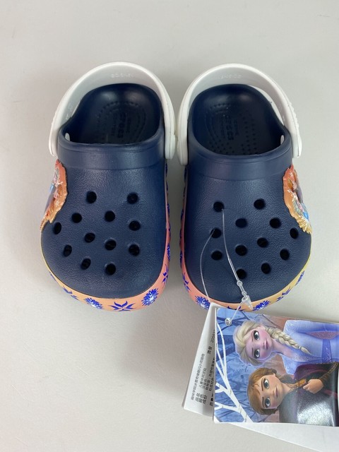frozen 2 light up crocs
