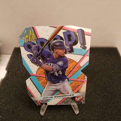 Julio Rodriguez 2023 Topps Pristine Oh Snap! Die-Cut #OS-9 Seattle Mariners