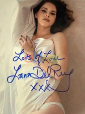 Lana Del Rey signed Autographed 8x10 Sexy reprint
