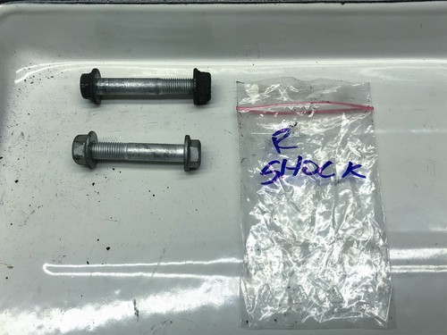 BMW R1100GS Hinten Stoßdämpfer Schrauben Rear Shock Absorber Bolts (4) 96'