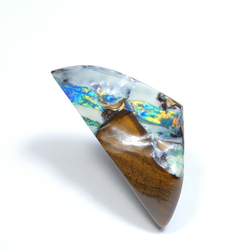 31.90 CT AUSTRALIAN BOULDER OPAL FABULOUS POLISHED Gemstone VIDEO - Picture 9 of 23