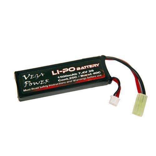 Batteria Li-Po HIMOTO 1500mAh 2S 7.4v 25c 40c Burst PACK BATTERY HIMOTO - Imagen 1 de 1