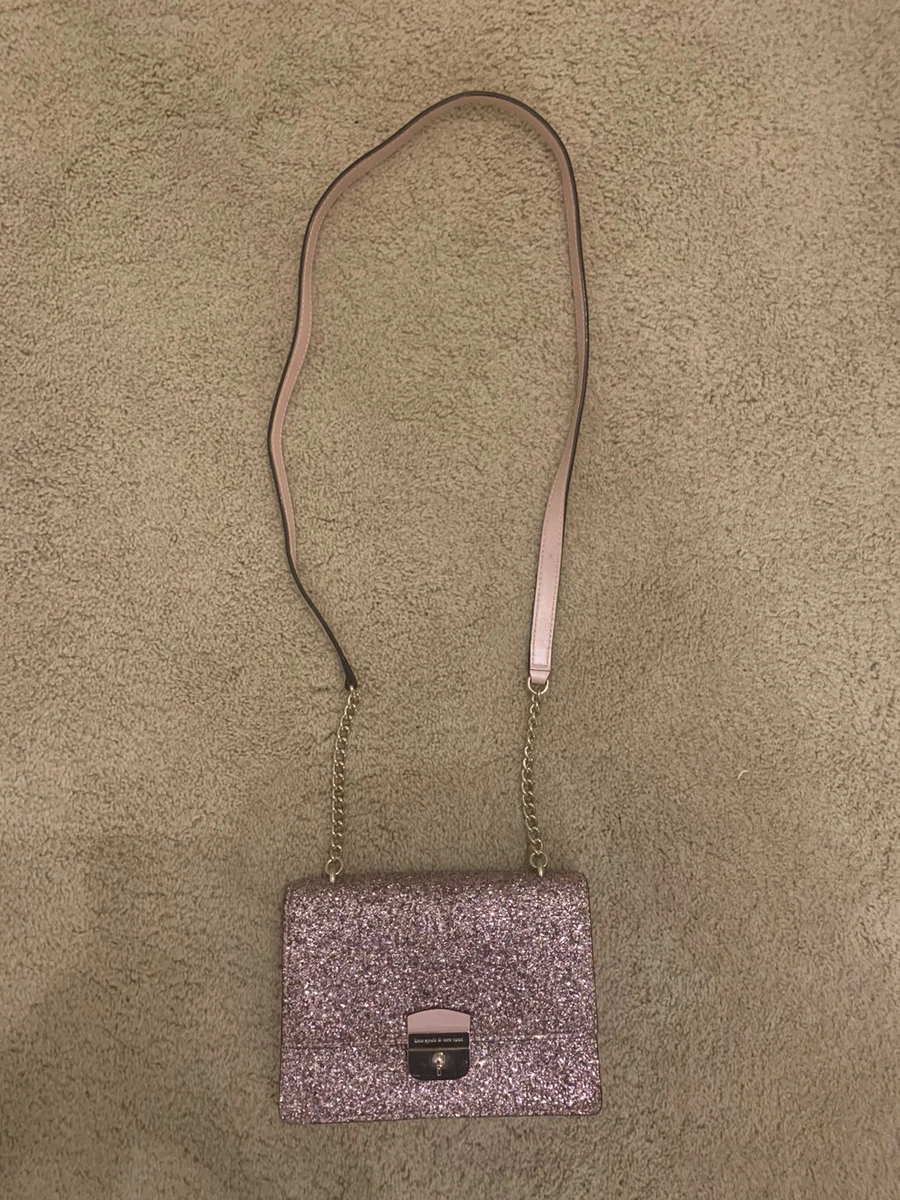 Kate Spade Pink Sequin Crossbody Purse