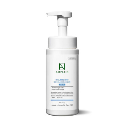 COREANA AMPLE:N Hyaluron Shot Bubble Cleanser 450mL