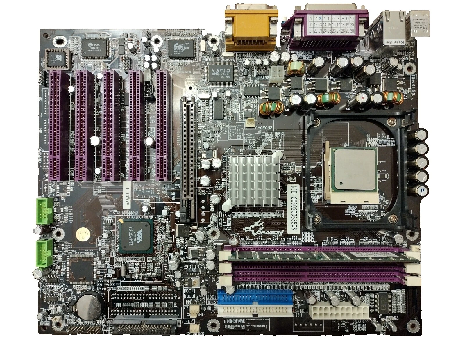 Tipo de enchufe 478 combos de CPU y tarjetas madre para computadora