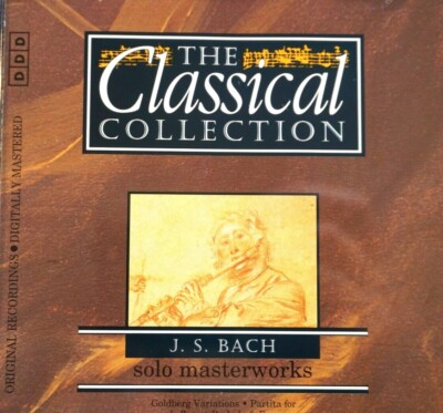 J.S.Bach - Solo Masterworks, The Classical Collection, #87  -  CD, VG
