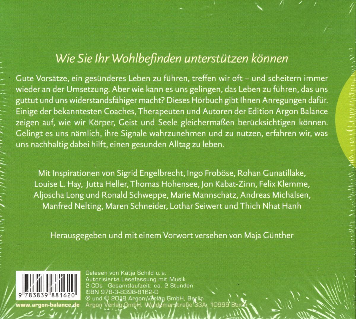 Thumbnail - Inspirationen Für Einen Gesunden Alltag (2 Cds) Neu&ovp