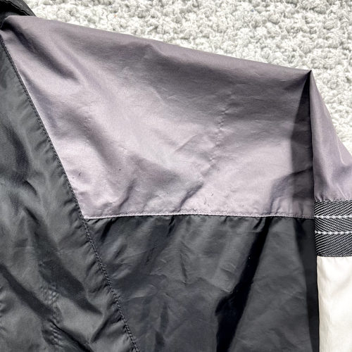 Vintage Nike Jacket Girls Medium (8-10) Colorblock Full Zip Windbreaker Nylon - Picture 11 of 13