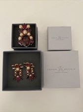 Anton Heunis Set - Earrings And Ring Size 8