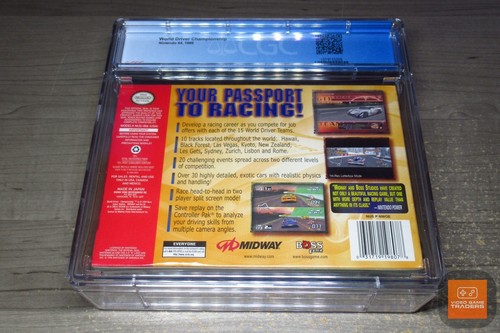 CGC 9.4 A+ - World Driver: Championship Nintendo 64, N64 1999 NEU! - Bild 5 von 6