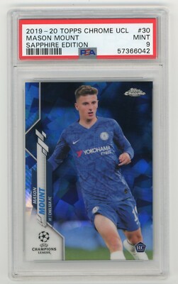 PSA 9 2019-20 Topps Chrome UEFA Champions League Sapphire #30