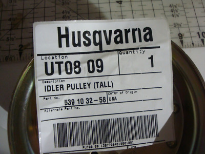 Puleggia folle di ricambio 539103257, 510057101 per tosaerba - Puleggia Puleggia folle di ricambio 539103257, 510057101 per tosaerba - Puleggia