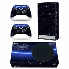 Galaxy Nebula Star SPACE -XBOX series S Skin Decal Vinyl Sticker Wrap Full Set