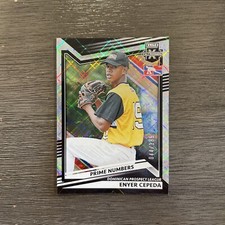 2022 Panini Elite Extra Edition-Prime Numbers-Enyer Cepeda #174-#44/185