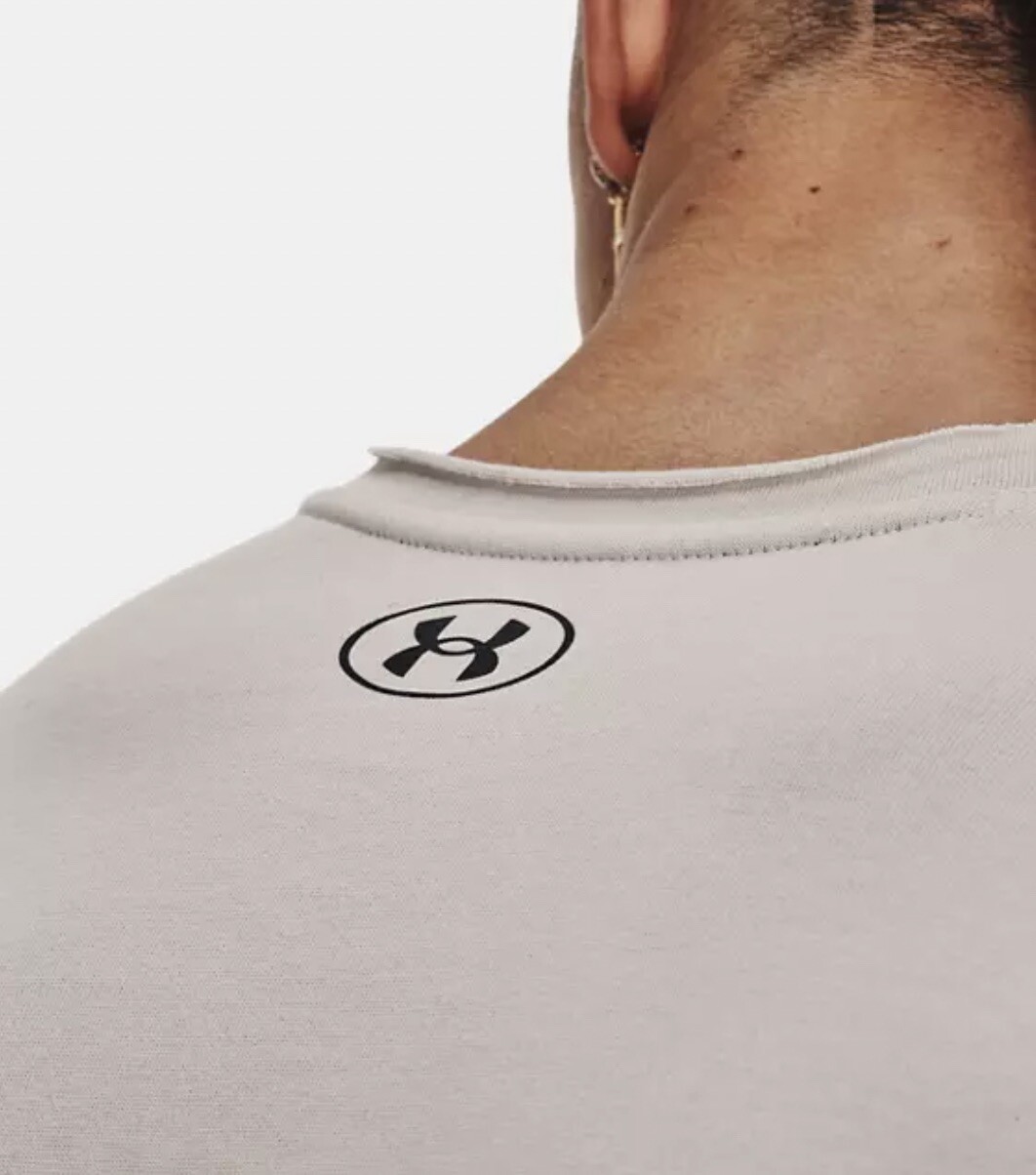 Under Armour Mens Project Rock Stay Hungry Cutoff T-Shirt Gray Size XL NWT thumbnail 5