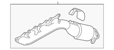 Genuine Hyundai Exhaust Manifold 28510-3F460
