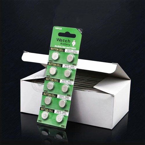 AG10 LR54 Cell Coin 1.55V SR54 389 189 LR1130 SR1130 Alkaline Button Batteries - Picture 8 of 8