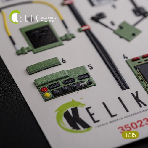 3D Decal M142 HIMARS Interior and classic Decal for Trumpeter 1:35 KeliK K35023 - Picture 6 of 10