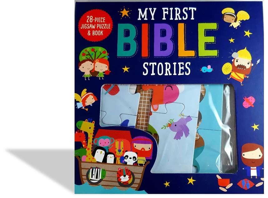 My First Bible Stories Puzzle & Book, Make Believe Ideas L, Like