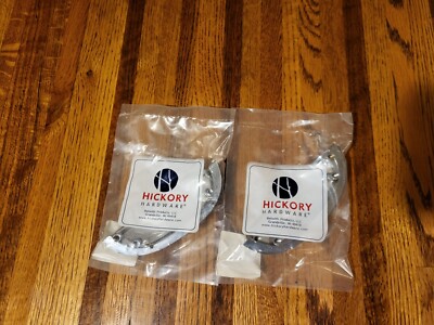 (2)-LOT-Hickory Hardware P2144-CH American Diner Collection Cup Pull 3 Inch NEW