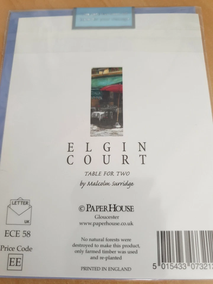 Blank Greeting Thank You Note Birthday Card - Image 3 of 4