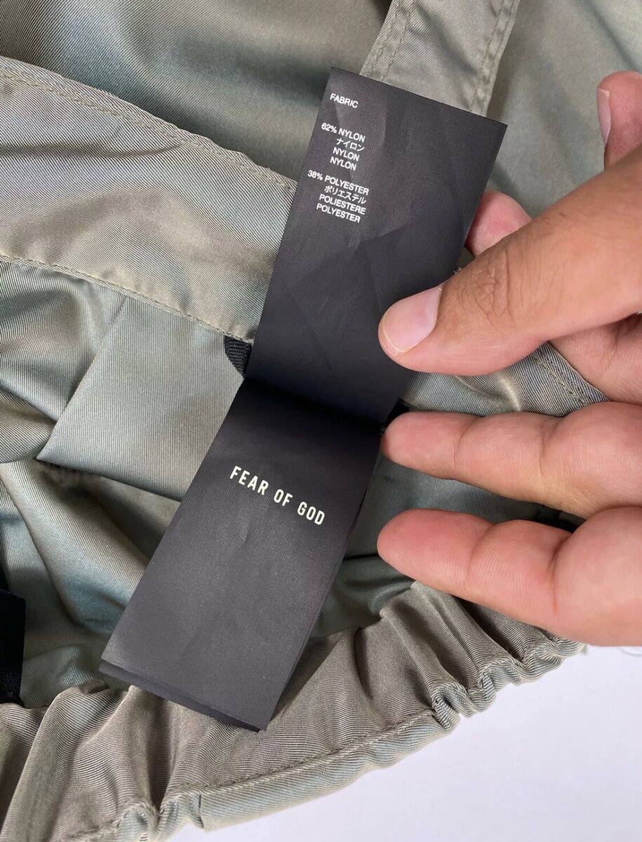 New FEAR OF GOD Seventh Collection Green Iridescent Relaxed New FEAR OF GOD Seventh Collection Green Iridescent Relaxed