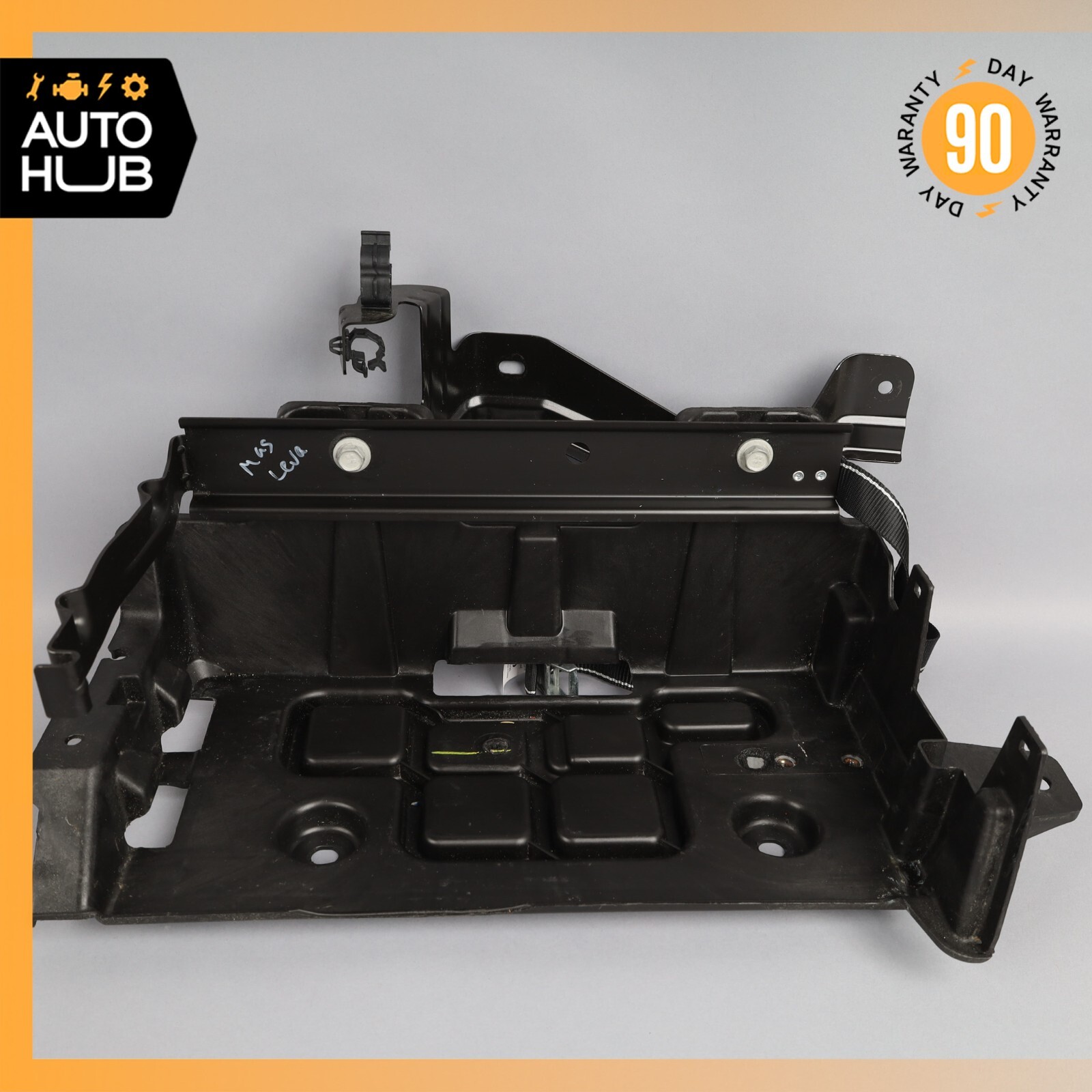 14-20 Maserati Levante Ghibli Battery Box Tray Holder Bracket Support OEM 44k