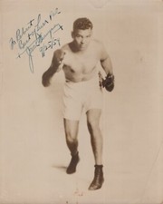 US HEAVEWEIGHT CHAMPIONS JACK DEMPSEY SP SIGNED PORTRAIT 1954 ORIG PHOTO C46