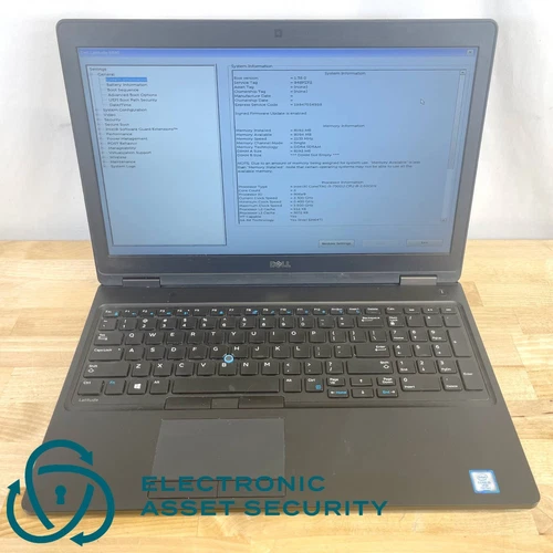 Dell Latitude 5580 i5-7300u 2.60GHz 8GB RAM (No Drive)