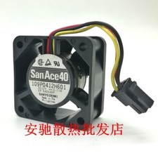 1 PCS SANYO Fan 109P0412H601 DC 12V 0.11A 4020 4CM 3 PIN