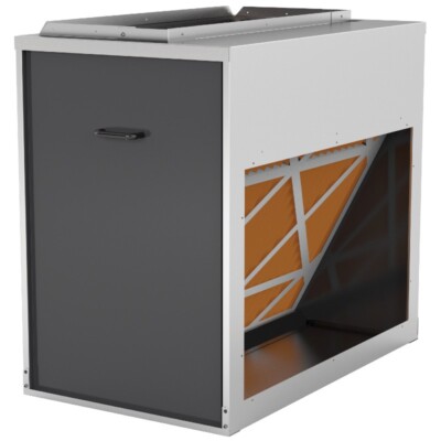 Clean Comfort High-Efficiency Right-Angle Return Media Air Cleaner