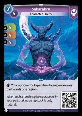 Altered Beyond The Gates Card #167-C Sakarabru - UNSCANNED