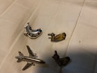 McDonnell Douglas DC-10 DC-9 Cartoon Plane Pin Silver Plane Aircraft — photo 3