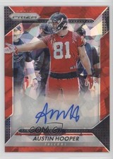 2016 Panini Prizm Rookie Red Crystals /75 Austin Hooper #RA-AHP Auto 5oq