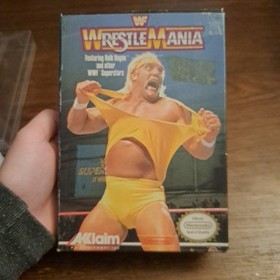 WWF WrestleMania (Nintendo NES, 1988) - Testato - Autentico
