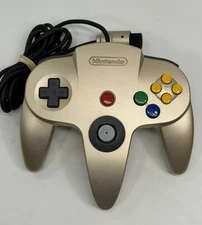 Official Nintendo 64 N64 Gold Limited Edition Authentic NUS-005 OEM Tested