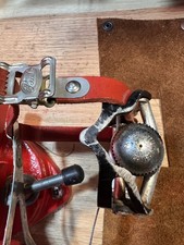 Pedali Campagnolo con tacchetti, cinturini in pelle Alfredo Binda