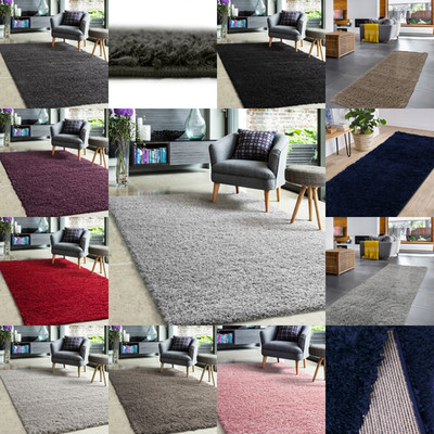 GROSSE TEPPICHE FÜR WOHNZIMMER DICKFLOR RUTSCHFEST TEPPICH SCHLAFZIMMER KÜCHE FLUR