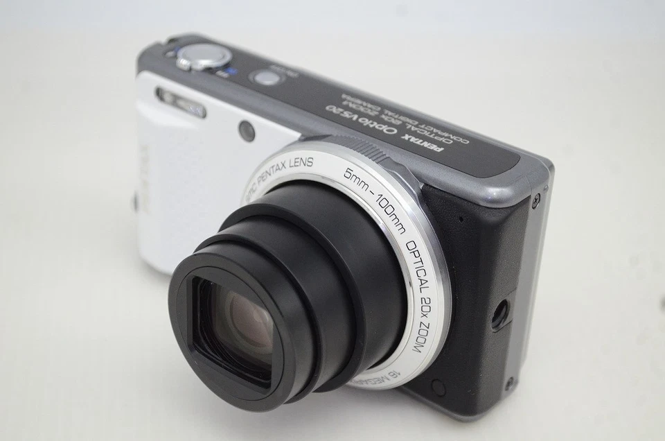 [Mint] PENTAX Optio VS20 16.0MP Compact Digital Camera Brilliant White #251023l - Image 2 of 4
