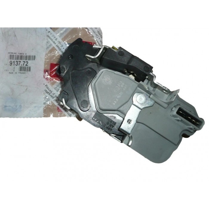 Gache serrure de porte arrière gauche 913772 pièce de rechange Peugeot 206 CC et SW