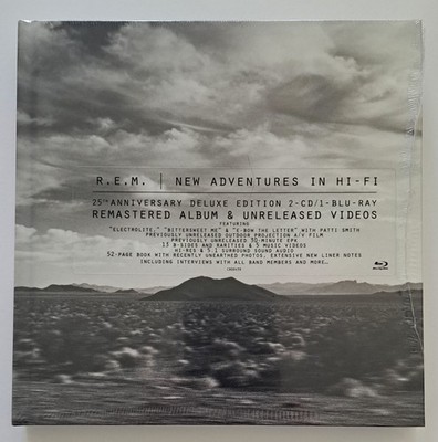New Adventures in Hi-Fi (25th Anniversary Edition) Deluxe 2 cd/dvd SEALED R.E.M.