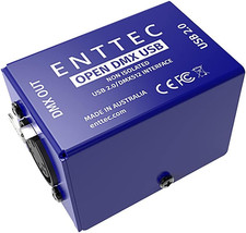 Enttec Open DMX USB 70303 Lighting Interface - Open Source/Hardware Only - Entry